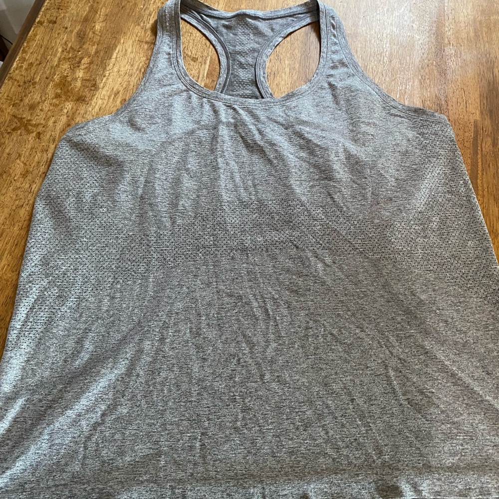 Lululemon Tank Gray Sz 12